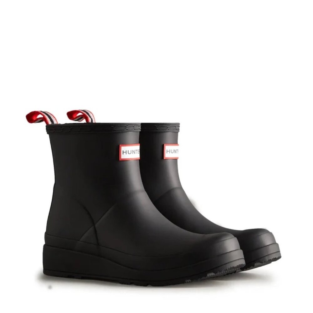 HUNTER PLAY BOOT Black Size 8